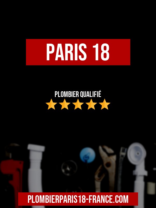 plombier pro à Paris 18